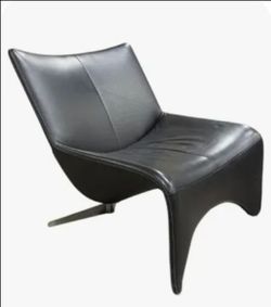 Jackson leather accent chair
