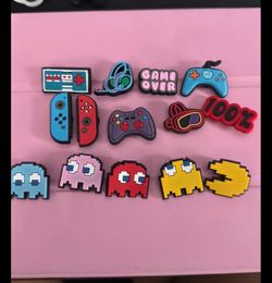 Gaming related croc charms