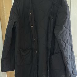 Black Quilted Jacket
