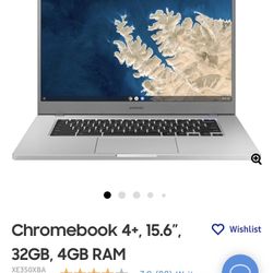 Brand New Never Opened Chromebook 4…. 32 Gb 