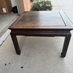 Small Wooden Side Table/ End Table 