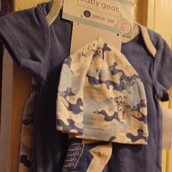 Brand New 3-6 Months Baby Boys Layette Set