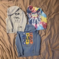 3 Kids Hoodies