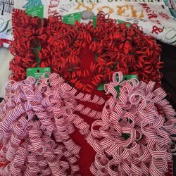 Christmas Curly Bows