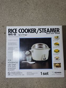 Rice cooker/steamer