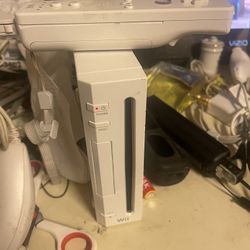 Wii System  No Games Only Console And One Controlle