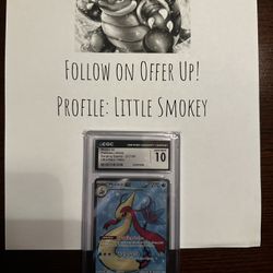 Pokémon CGC 10 Milotic EX - Surging Sparks Full Art
