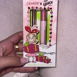 Grinch Colourpop Pink Lip Kit