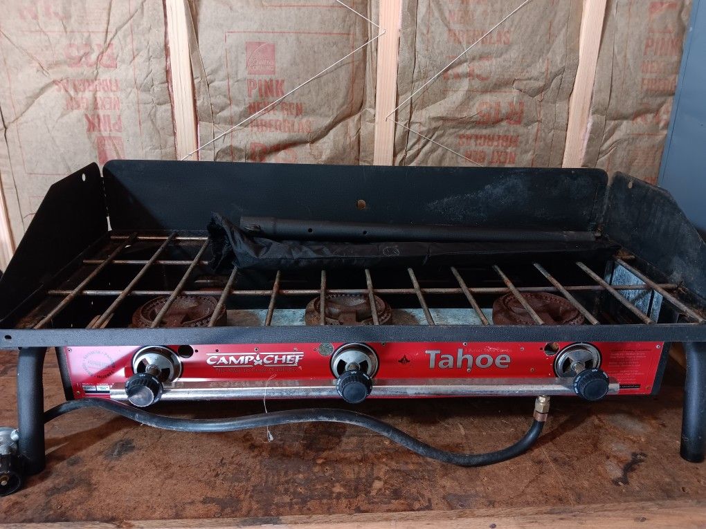 3 Burner Camp Stove Grill