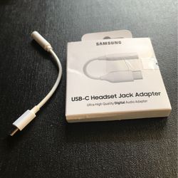 Samsung - USB Type C-to-3.5mm Headphone Jack 