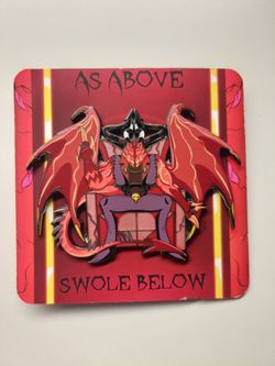 Helluva Boss Enamel Pin - Satan