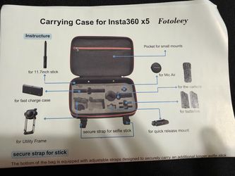 Carrying Case for Insta360 X5
