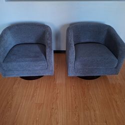 Accent chairs/couch set of 2