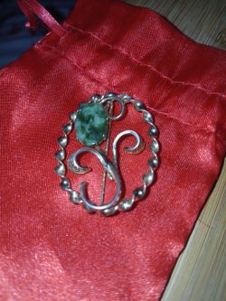 Vintage gold pin 12kt