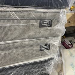 King Name Brand Pillowtop Mattress Sets