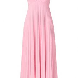 vintage Elegant pink maxi dress