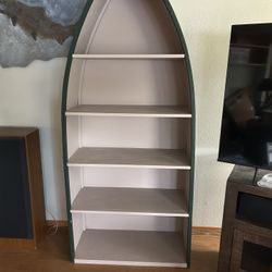 Bookshelf Row Boat