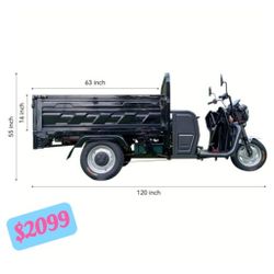 Heavy-Duty Electric Cargo Tricycle – Built for Business