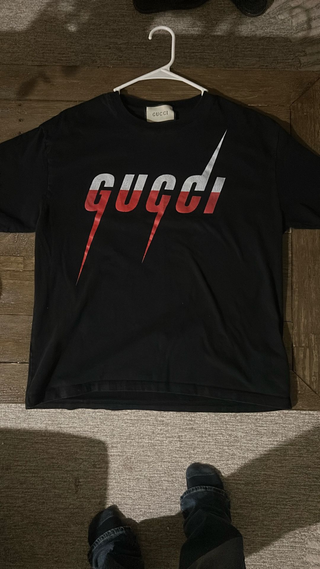 Gucci Blade Shirt Red/Black Men’s Small