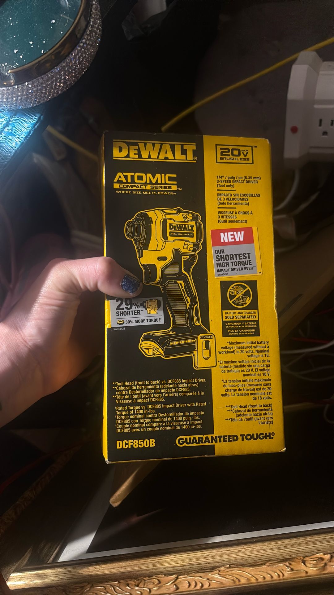 Dewalt  Atomic Compact Series Guaranteed Tough