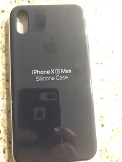 iPhone X Max silicone case