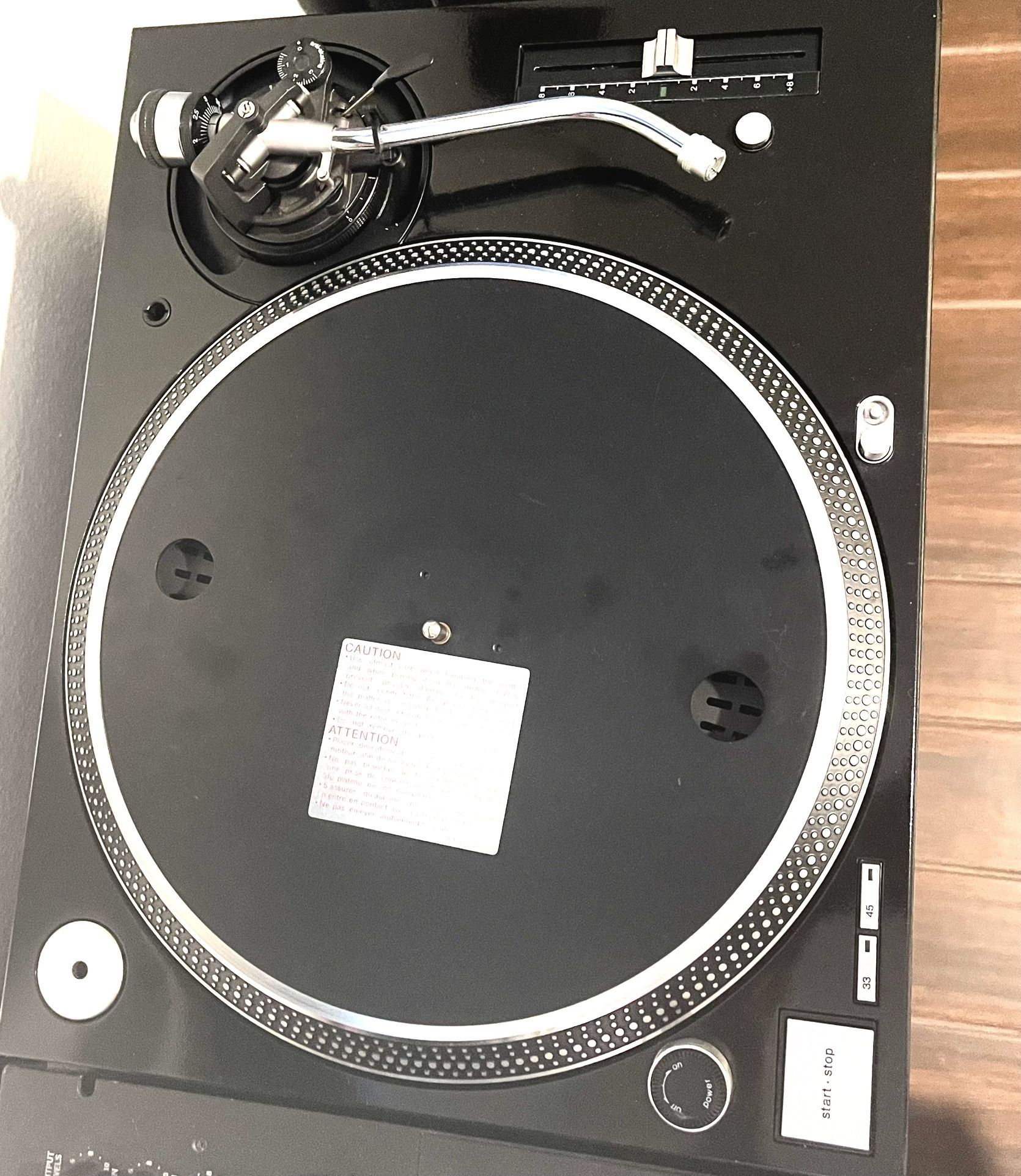 Technics 1200 Mk5 & Mk3d Set Of 2 with Covers 