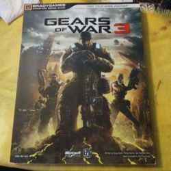 Brady game strategy guide gears of war 3 good Shape 