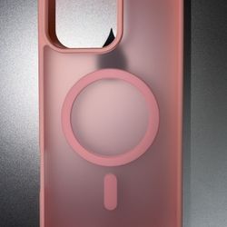 IPhone 16 Pro Max Case W/ Magsafe (Pink)