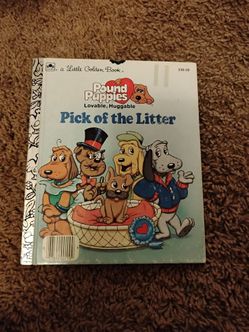 Pound Puppies Pick of the Litter Little Golden Book