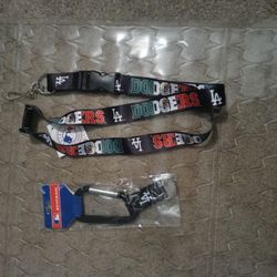 Dodger Lanyards And LA Grips