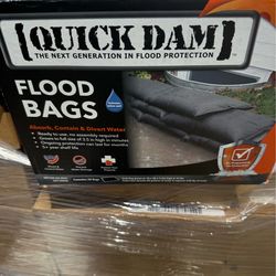 Quick dam flood bags