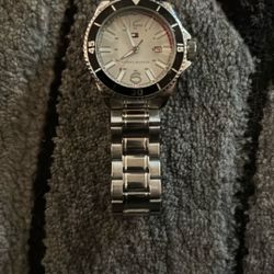 Mens Tommy Hilfiger Silver Watch