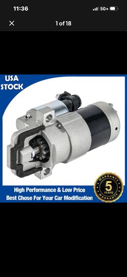 New Starter Motor Mazda 6