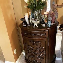 Beautiful Wood Cabinet/Altar 