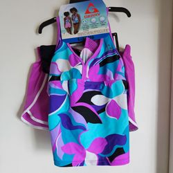 Girls 3 piece Bathing suit