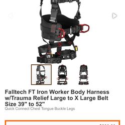 Falltech Saftey Harness And Lanyard Brand New Never Worn