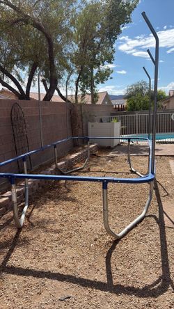 Rectangle trampoline frame ( no Mat or Net )