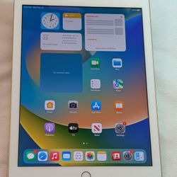 NICE GOLD APPLE iPad 5 32GB WIFI iOS16 $90