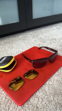 Oakley Holebrook Sunglasses With Original Gold Lenses