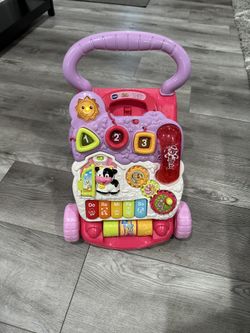 VTech Sit-to-Stand Learning Walker, Pink