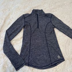 Reebok Long-sleeved tight-fitting sportswear-XS