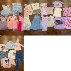 Bundle of girls clothes size 5T