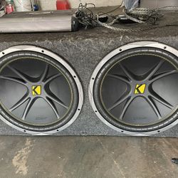 Blackmore Monoblack 3200 Amplifier With Remote & X2 Comp Kicker 15in Speakers 