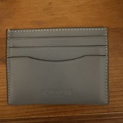 Blue Coach Card Holder 