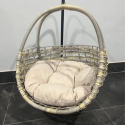 Boho Egg Hanging Mini Chair/ Canasta Para Gatos /Cama Para Mascotas