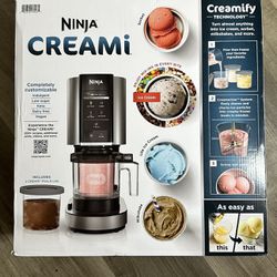 Ninja CREAMi, Ice Cream Maker, 5 One-Touch Programs, (2) 16oz. Pints with Storage Lids, NC300
