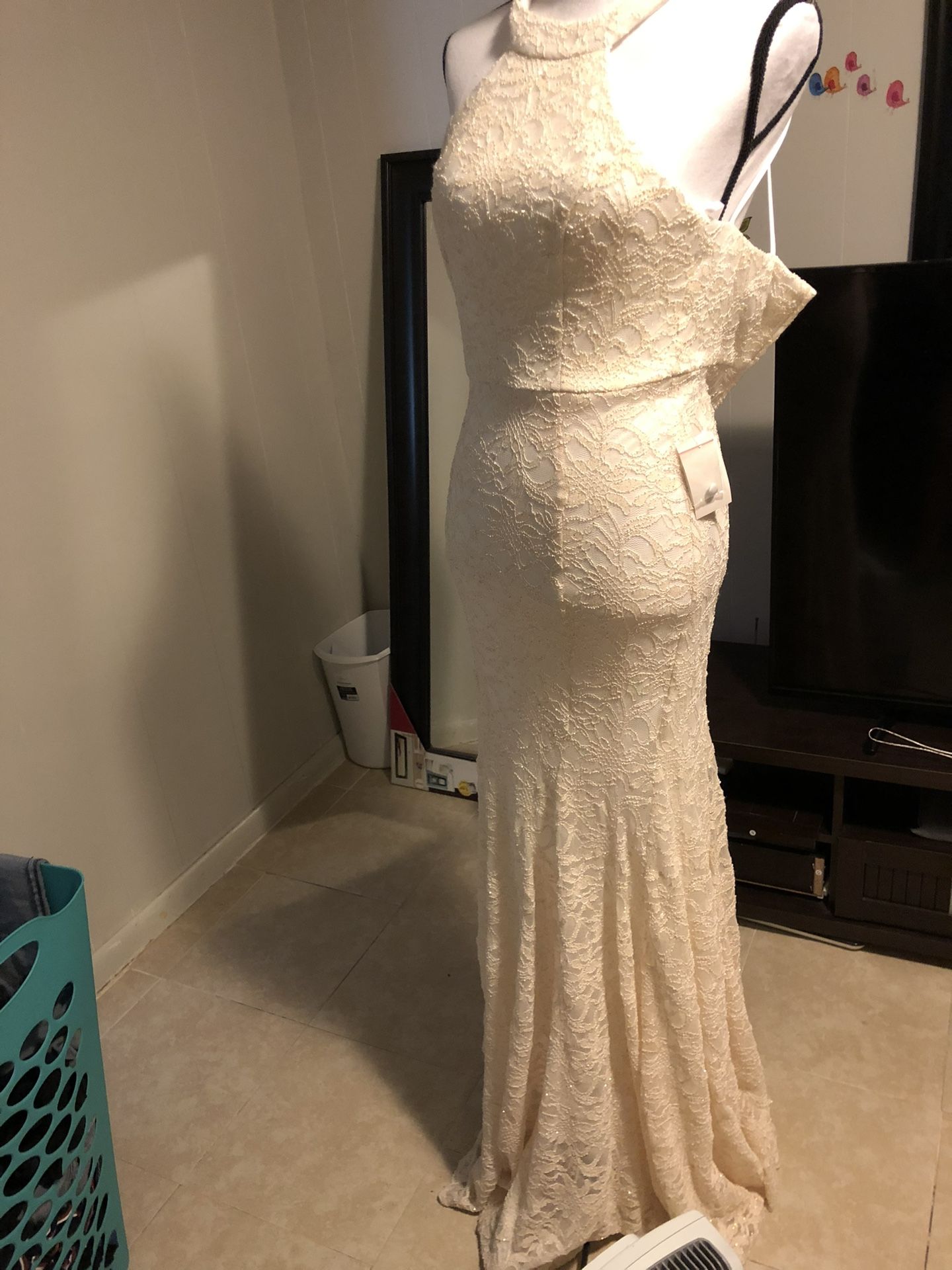 long dress size 7/8 in junior