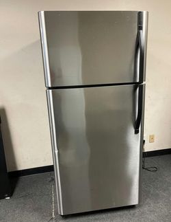 Stainless Top Mount Fridge - Energy Efficient