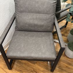 Arm Chairs- Grey 