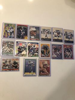 Football lot of cards 15